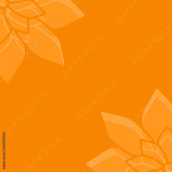 Obraz orange flower background