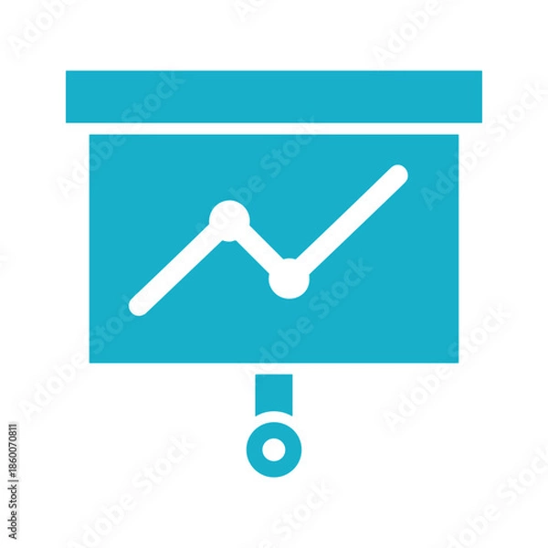 Fototapeta Projector Icon Vector Graphics