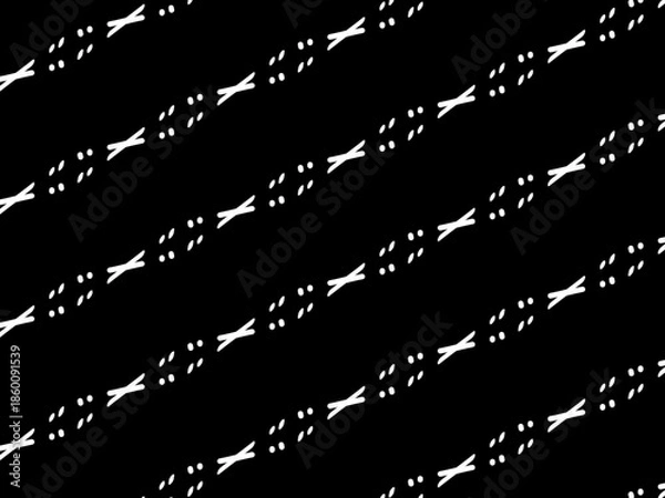 Fototapeta black and white pattern background