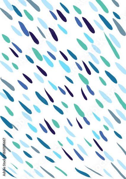 Obraz seamless pattern with blue dots