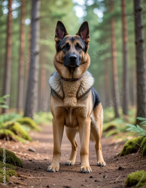 Obraz german shepherd dog