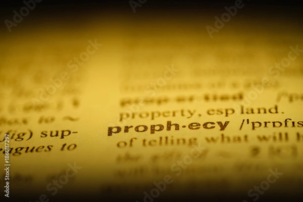 Obraz prophecy word dict
