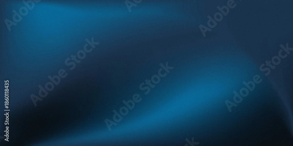 Obraz Dark Blue Grainy Gradient Texture Background
