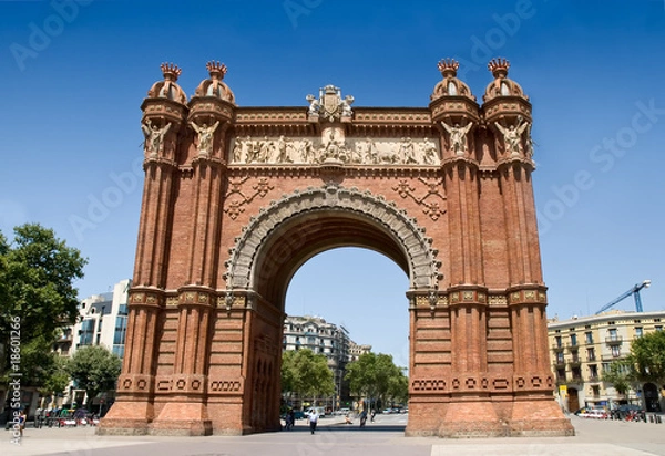 Obraz Arc de Triomphe, Barcelona