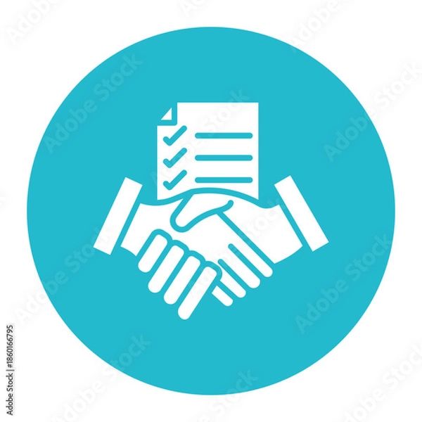 Obraz Contract Negotiation Icon