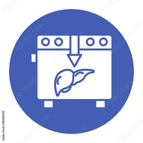 Obraz Bioprinting Icon