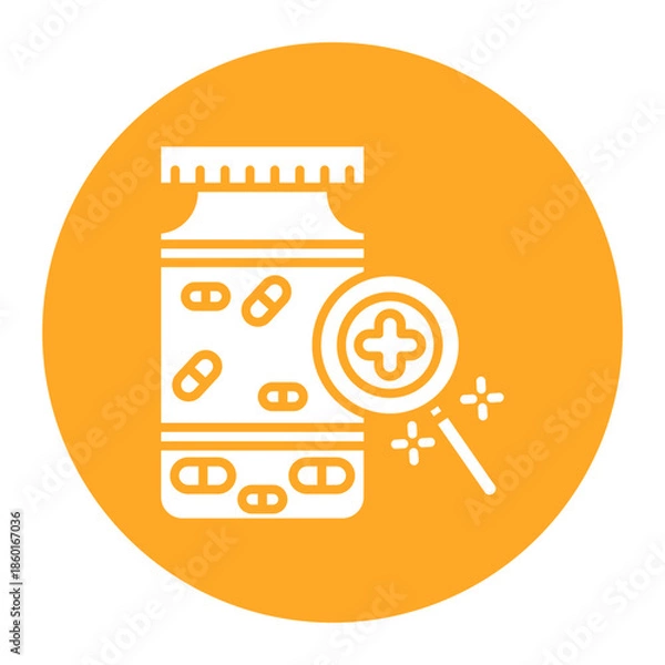 Obraz Drug Discovery Icon