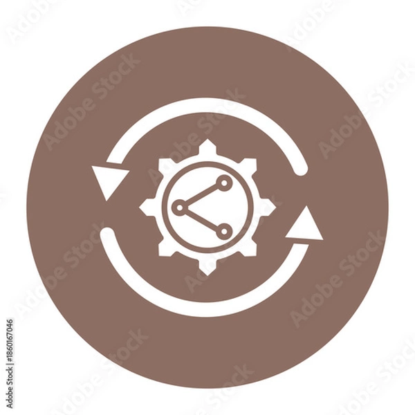 Obraz Ecological Integration Icon