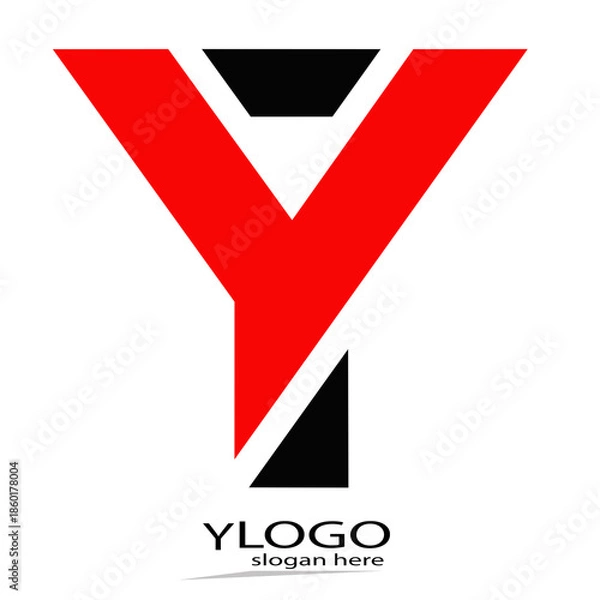 Obraz letter Y logo