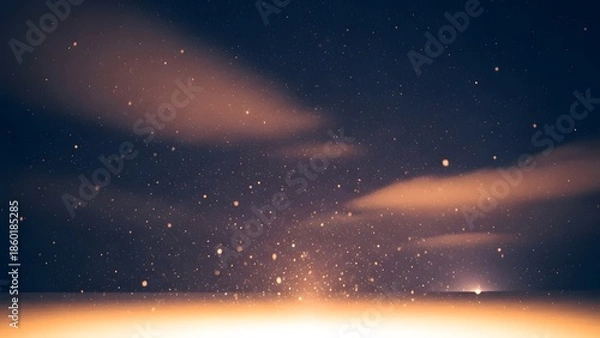 Obraz sunrise in space