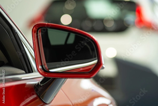 Obraz 車のサイドミラー