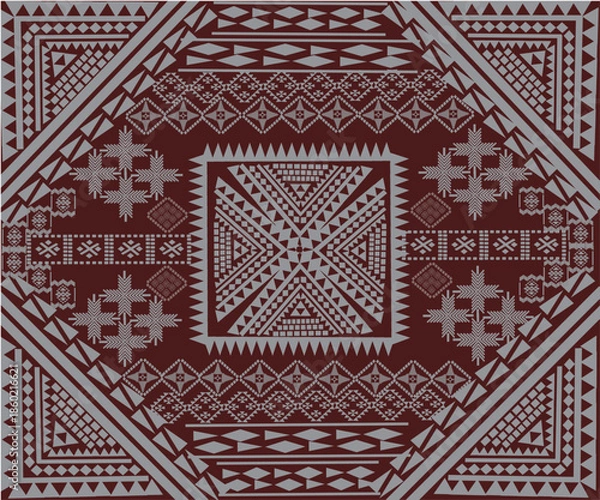 Fototapeta traditional  geometric pattern