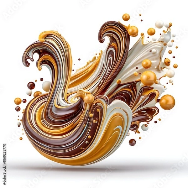 Obraz abstract floral background