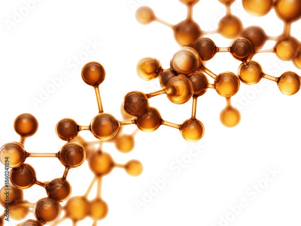 Obraz Molecular Structure Close-up 