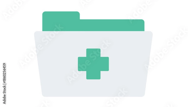 Obraz  isolated medicine file vector.eps