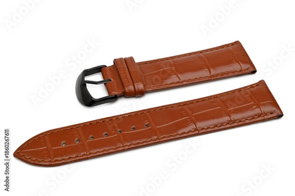 Fototapeta Leather watch strap