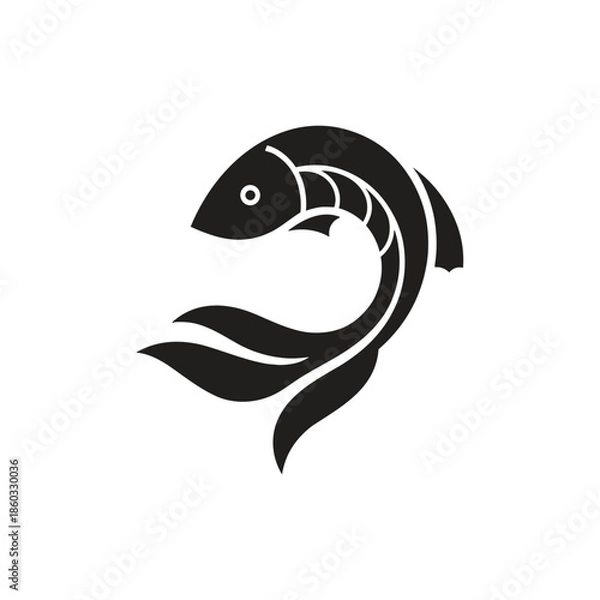 Obraz fish vector design eps file 