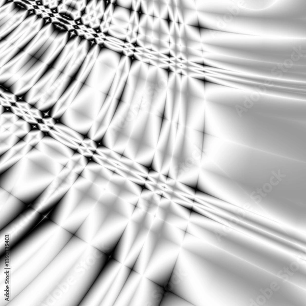 Obraz Glossy background silver colored art illustration