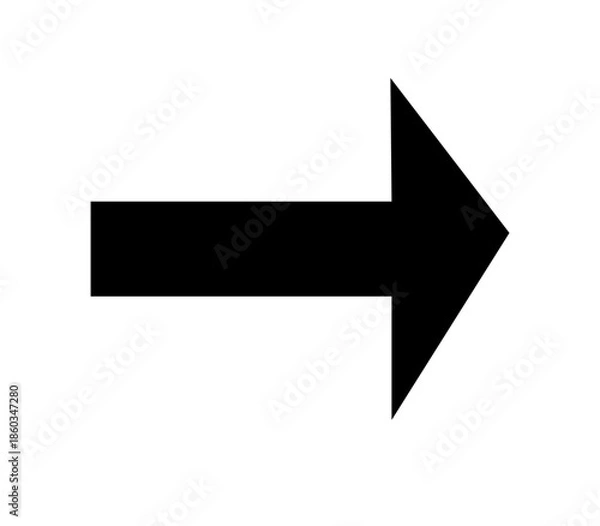 Obraz vector arrow icon