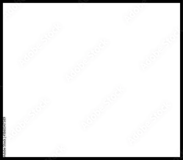 Obraz black and white frame