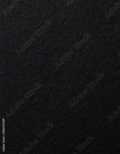 Obraz Black Rough Paper Texture, Dark Paper Pattern Close Up Background