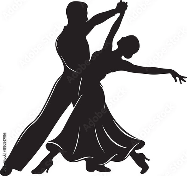 Obraz Simple vector file icon represented by text on a clean, minimal white background