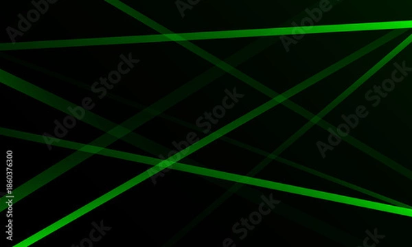Obraz Green abstract background. Vector illustration