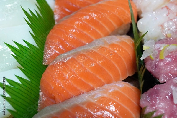 Fototapeta テイクアウトの寿司