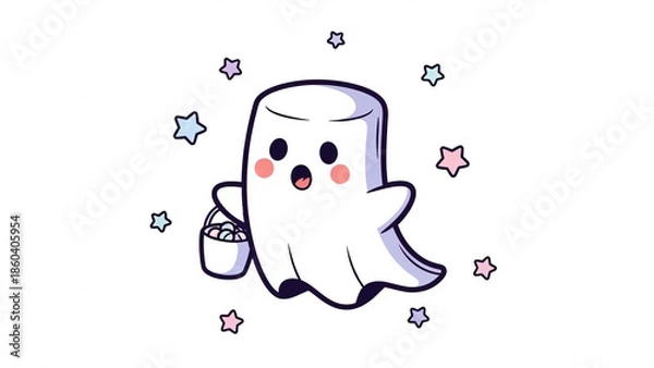 Obraz Cartoon ghost