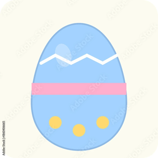 Fototapeta Easter egg Vector image
