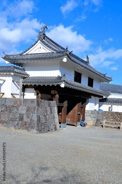 Fototapeta 白石城 大手門