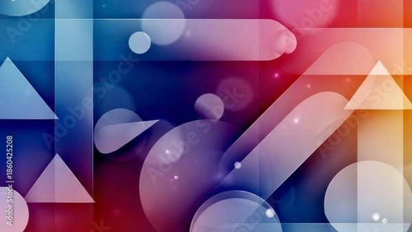 Fototapeta Abstract shapes