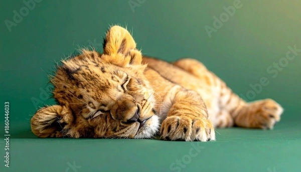 Obraz 寝ているライオン