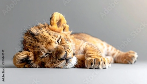 Obraz 寝ているライオン