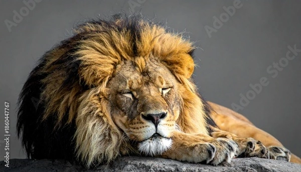 Obraz 寝ているライオン
