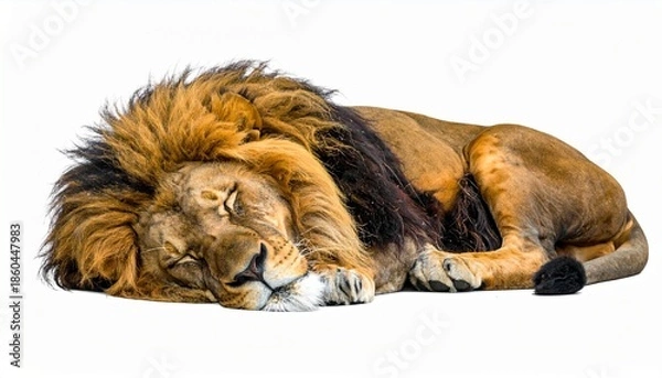 Obraz 寝ているライオン