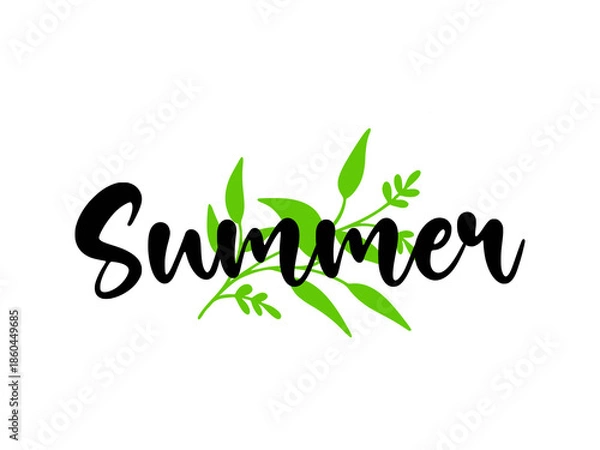 Obraz Summer Letter Vectors