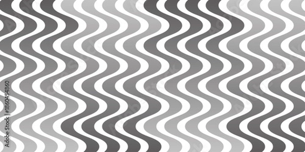 Fototapeta simple gradient smooth wave pattern for banner poster background.