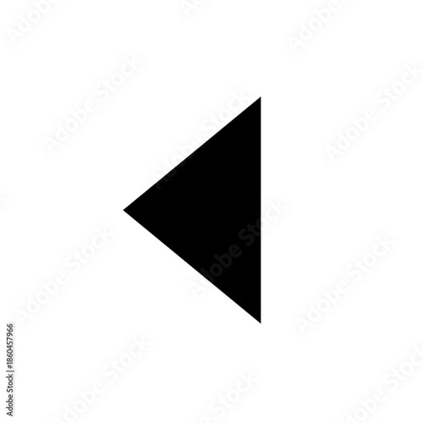 Obraz 矢印のアイコン　三角形