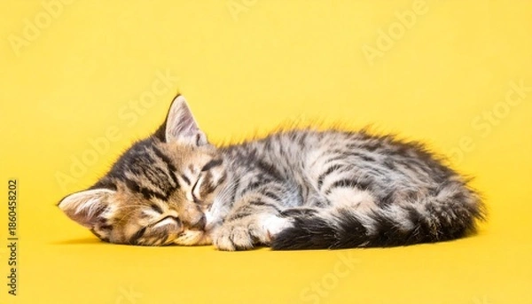 Obraz 寝ている子猫