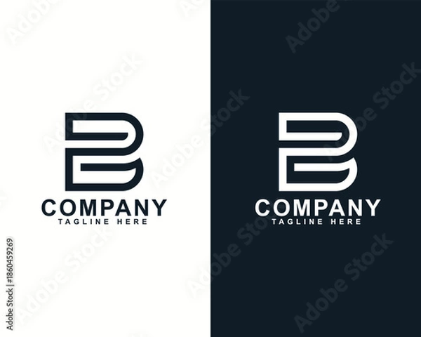Obraz Minimalist Iconic Logo Design