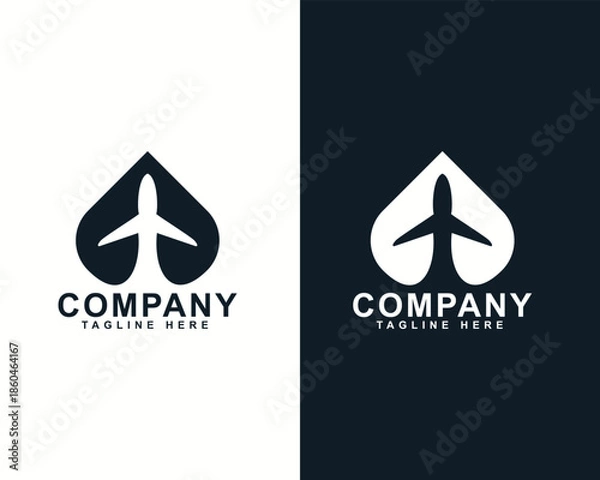 Obraz Minimalist Iconic Logo Design