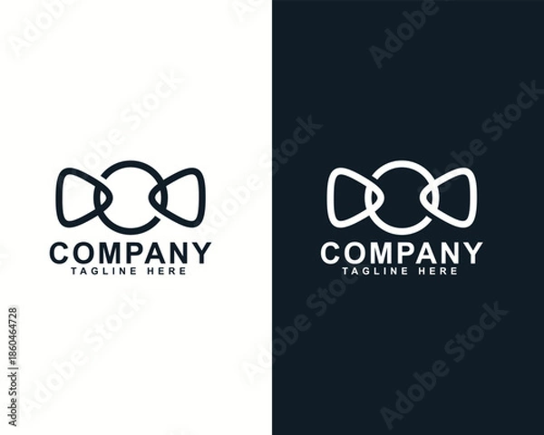 Obraz Minimalist Iconic Logo Design