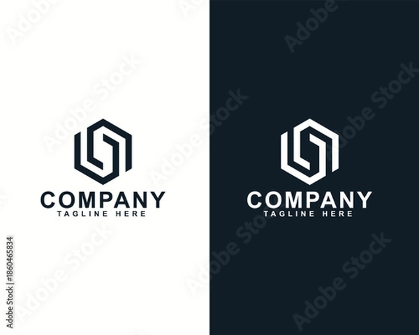 Obraz Minimalist Iconic Logo Design