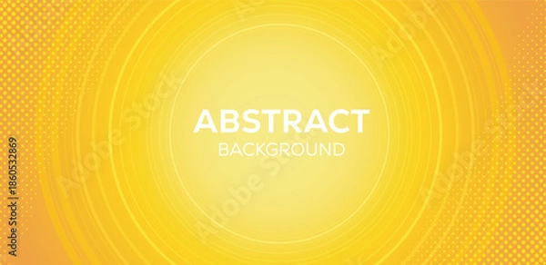 Obraz Vibrant yellow abstract background