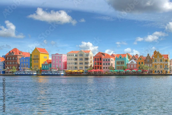 Fototapeta Willemstad auf Curacao