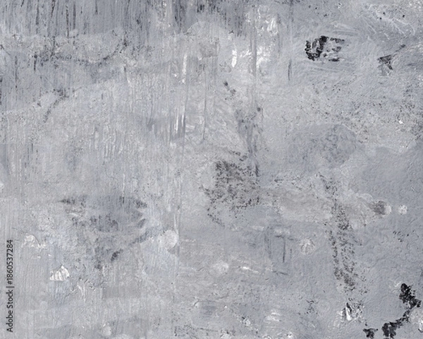 Obraz Abstract Grey Hand Painted Textured Background