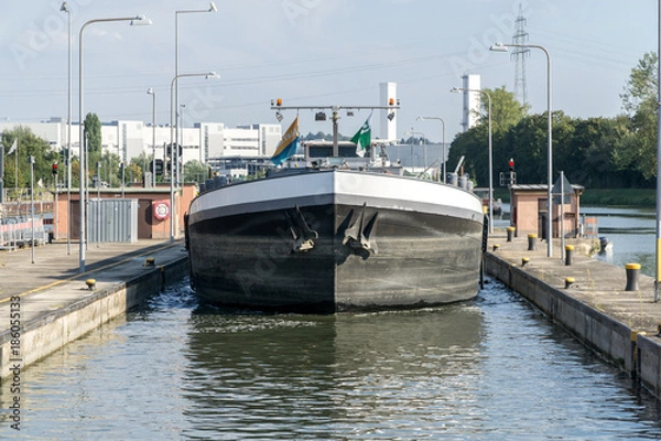 Obraz Neckarschleuse