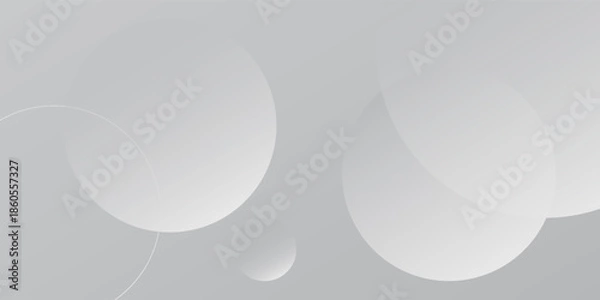 Obraz Modern geometric background minimal. Dynamic shapes composition