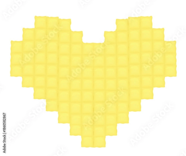 Obraz Heart foil balloons , vector illustration